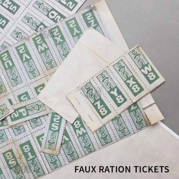 faux ration tickets