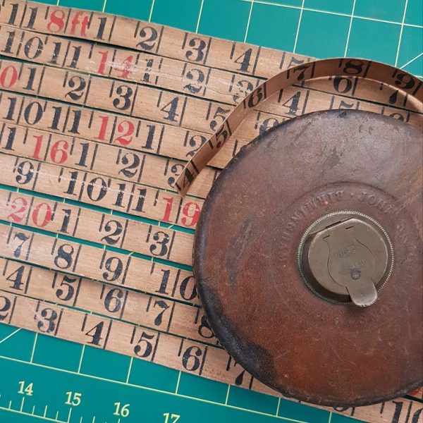 vintage tape measure ephemera