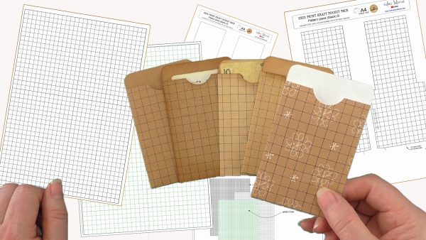 grid paper kit junk journal ideas
